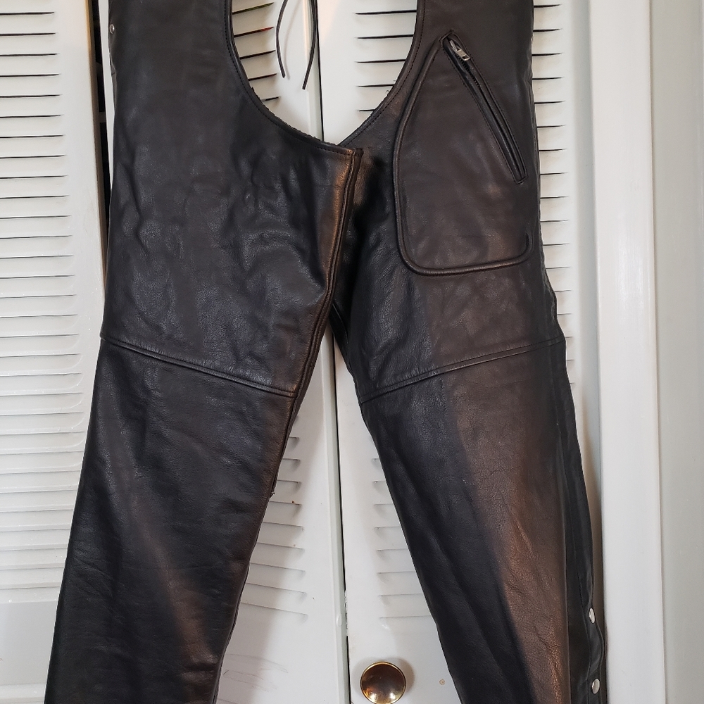 Leather chaps